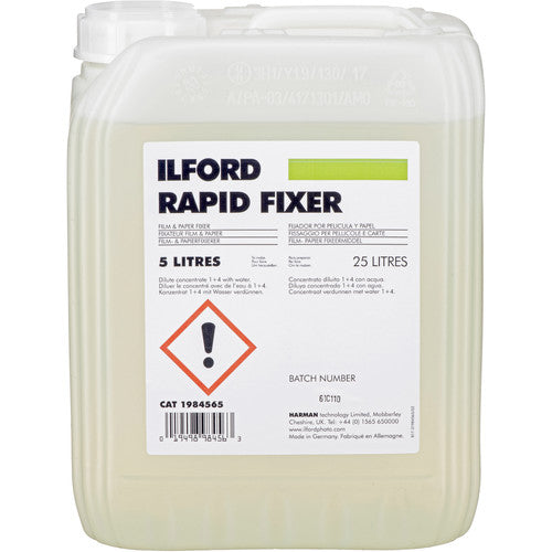 Ilford Rapid Fixer (Liquid,5 Liters) Ilford Darkroom Chemicals