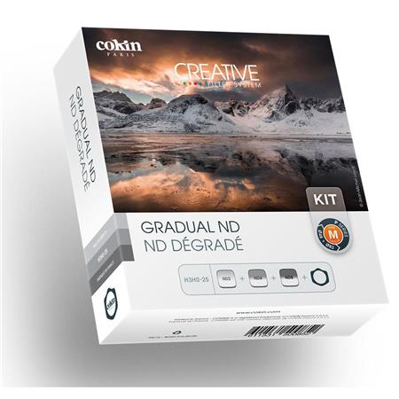Cokin Graduated ND Filter Kit P Series, with Filter Holder & Graduated ND Filters (121L, 121M, 121S) Cokin Filter - Square & Accessories