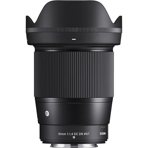 Sigma 16mm f/1.4 DC DN Contemporary Lens for FUJIFILM X Sigma Lens - Mirrorless Fixed Focal Length