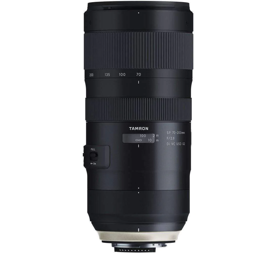 Tamron SP 70-200mm f/2.8 Di VC USD G2 Lens for Nikon F Mount Tamron Lens - DSLR Zoom