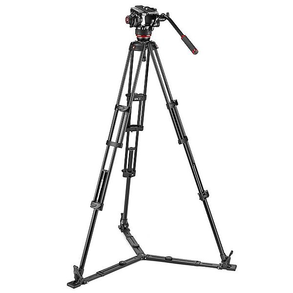 Manfrotto MVK504XTWINGA Video Kit 504X Head + Alu Twin Leg GS Tripod + Padded Bag Manfrotto Video Tripod Kit