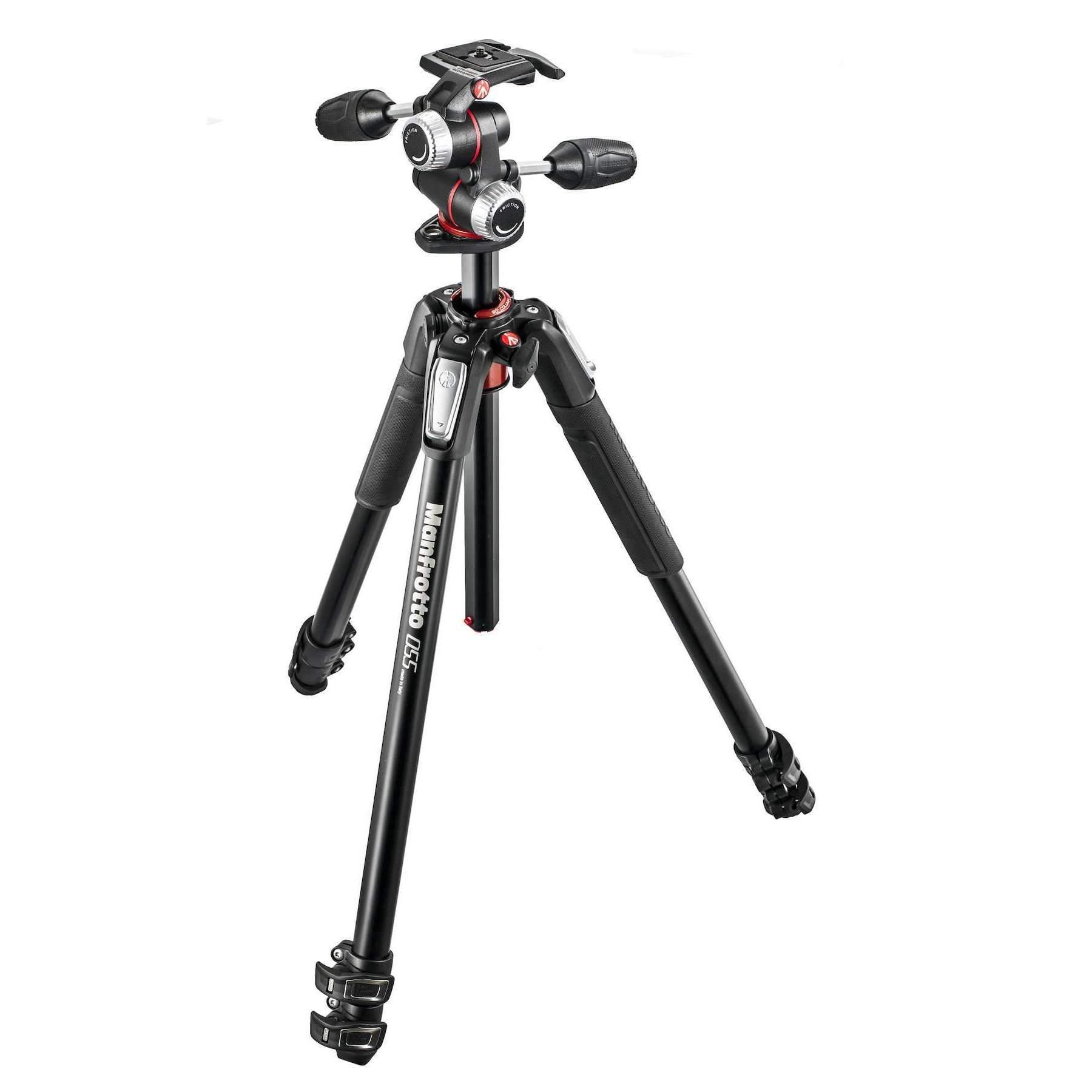 Manfrotto 055XPRO3 + 3 Way Head Manfrotto Photo Tripod Kit