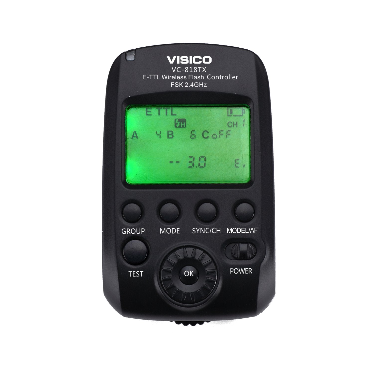 Visico VC-818TX E-TTL transmitter for Canon & Visico 5 Visico Wireless Flash Transmitter/Receiver