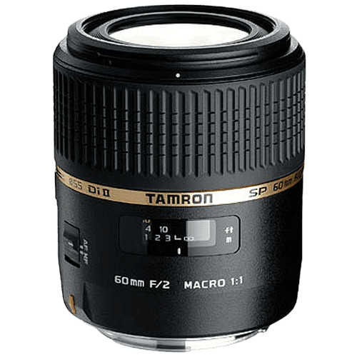 Tamron SP 60mm f/2 Macro 1 1 Di II Lens (Canon) Tamron Lens - DSLR Macro