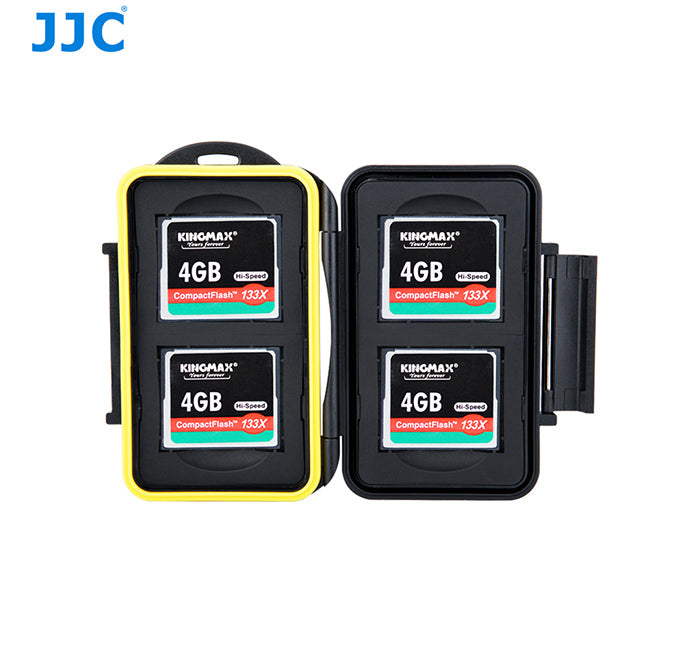 JJC MC-CF4 Hard Memory Case for 4 CF Cards JJC Memory Card Case