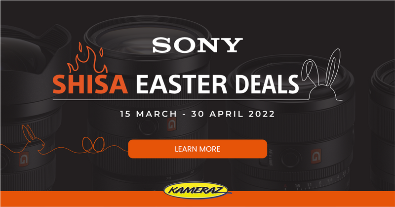 Sony Shisa Easter Gear Deals at KAMERAZ