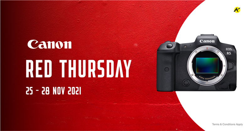 Canon Red Thursday Deals November 2021