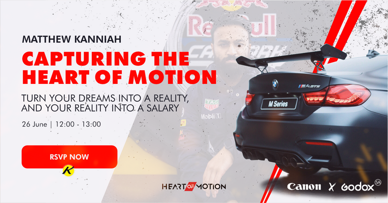 Workshop: Capturing The Heart of Motion, with Matthew Kanniah