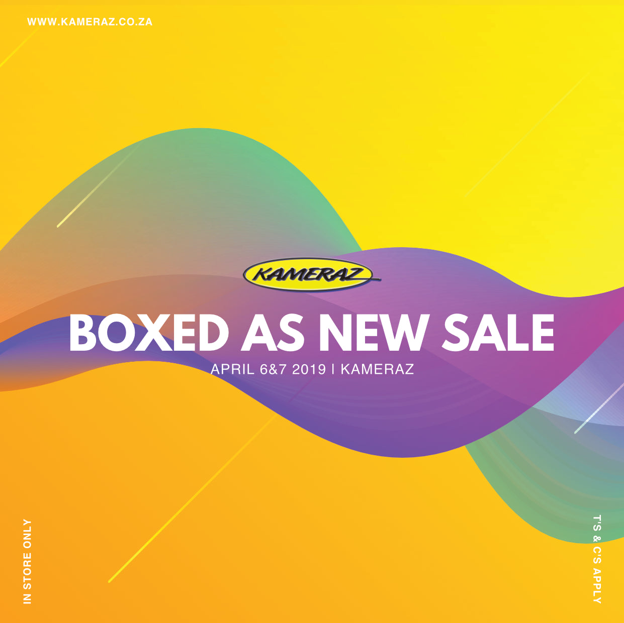 April SuperSunday & Boxed As New SALE