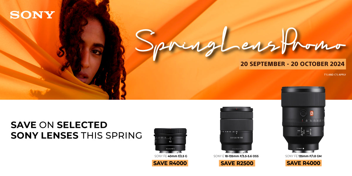 Sony Spring Lens Promo (20 Sept - 20 Oct 2024)