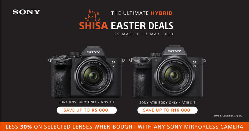 Sony Shisa Easter Specials (25 March - 7 May 2023)
