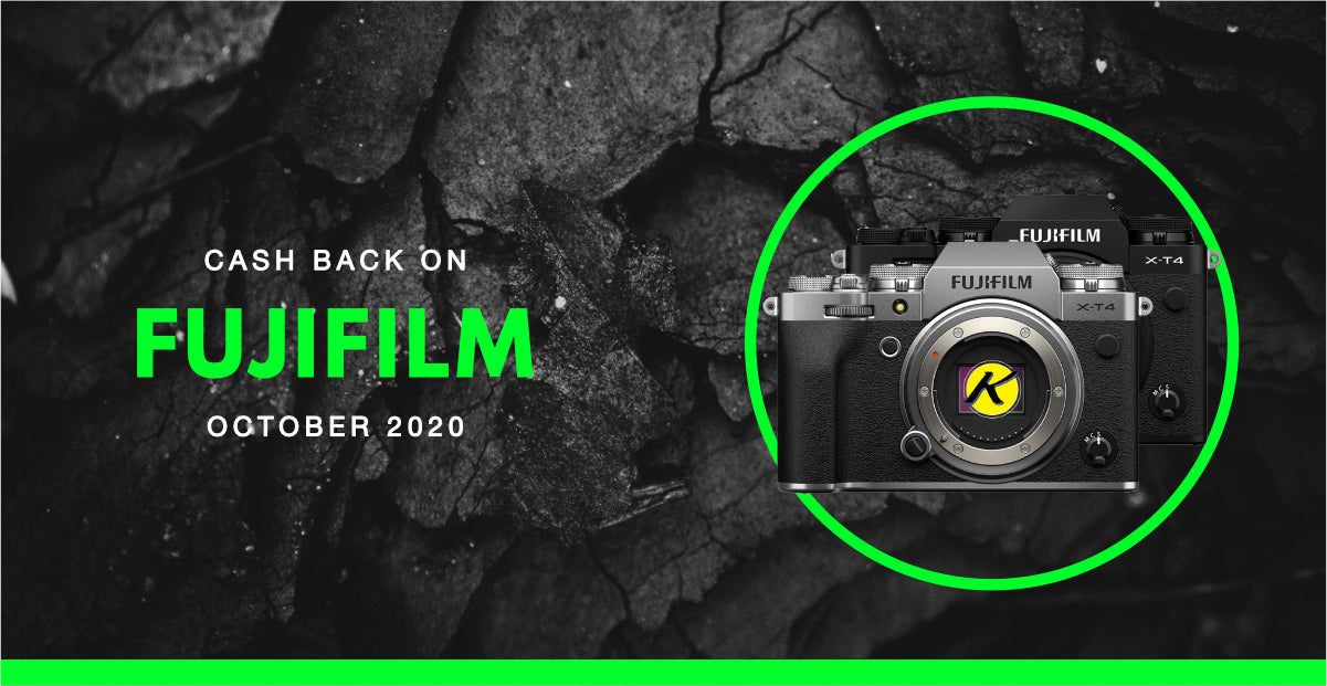 Fujifilm Cash Backs | October 2020 | KAMERAZ