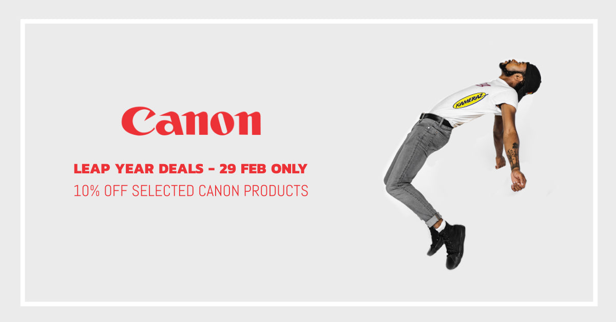 Leap Year 10% Deals with Canon