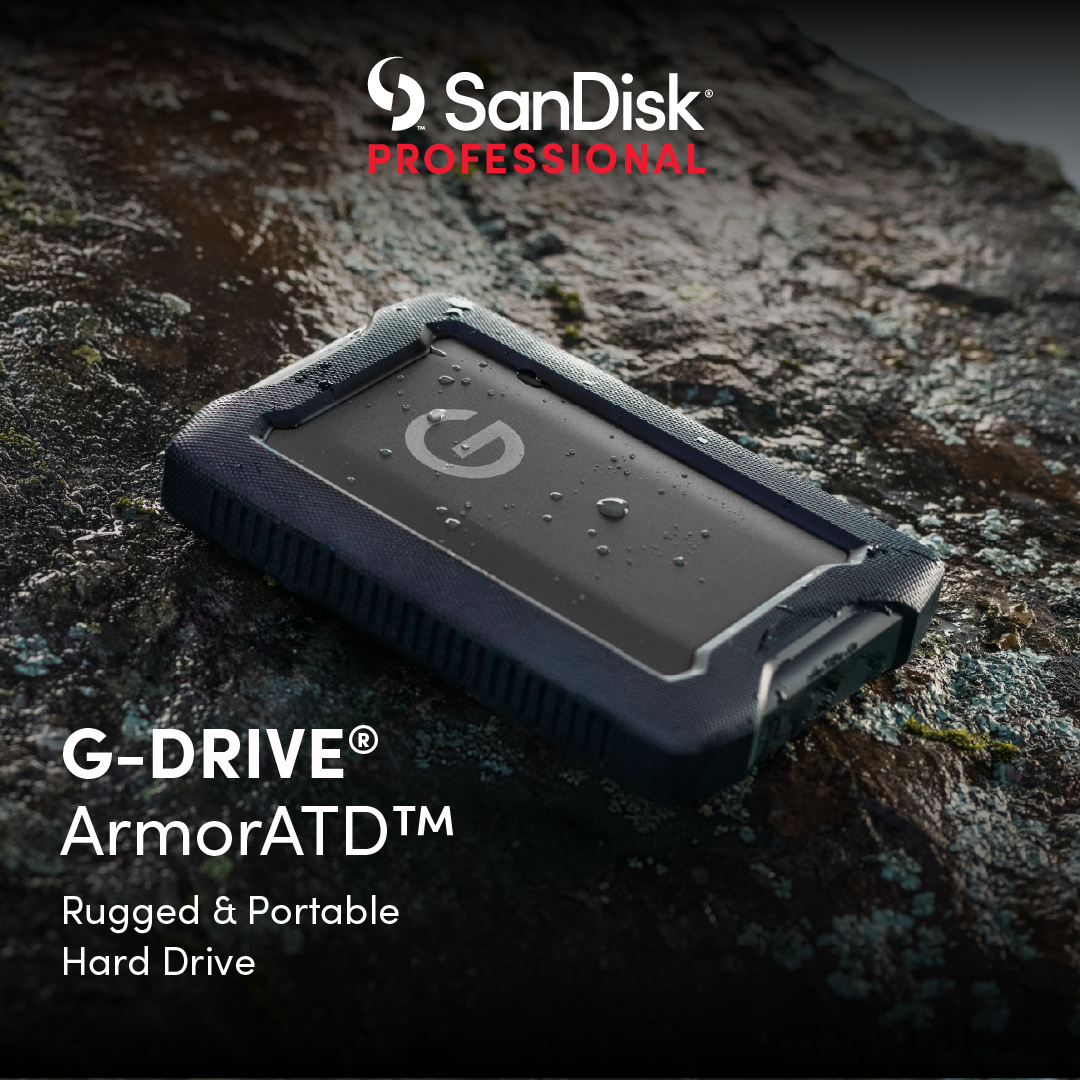 Sandisk G-Drive ArmorATD Rugged Hard Drives