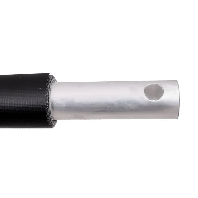 PVC 2.2x3m White Vinyl Backdrop with 40mm Aluminium Crossbar