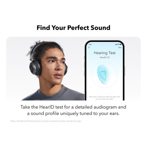 Soundcore Space One Pro Headphones Jet Black