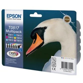 Epson T0817 Ink Cartridge Multi Pack