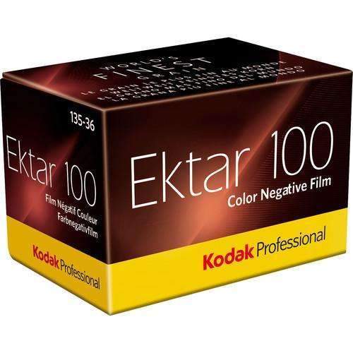 Kodak Professional Ektar 100 35mm Color Negative Film Kodak 35mm & 120mm Film