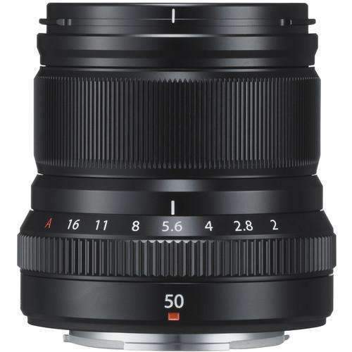 Fujifilm XF 50mm f/2 R WR Lens - Black