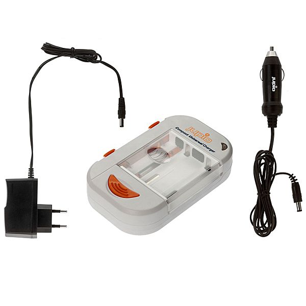 Jupio Compact Universal Charger (Li-Ion+AA+USB)