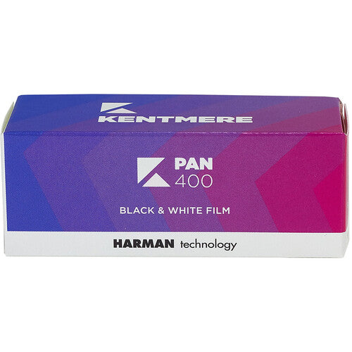 Kentmere Pan 400 Black and White Negative Film (120 Roll Film)