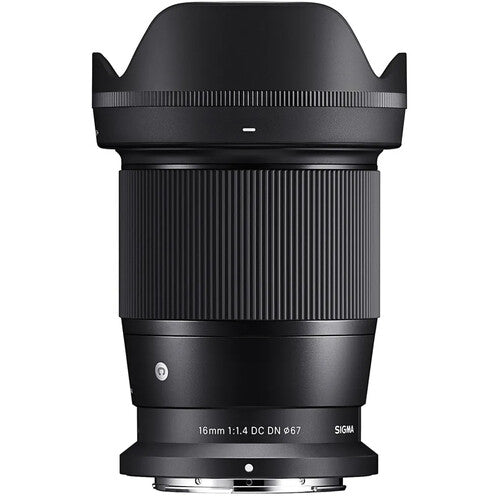 Sigma 16mm f/1.4 DC DN Contemporary Lens (Nikon Z) Sigma Lens - Mirrorless Fixed Focal Length