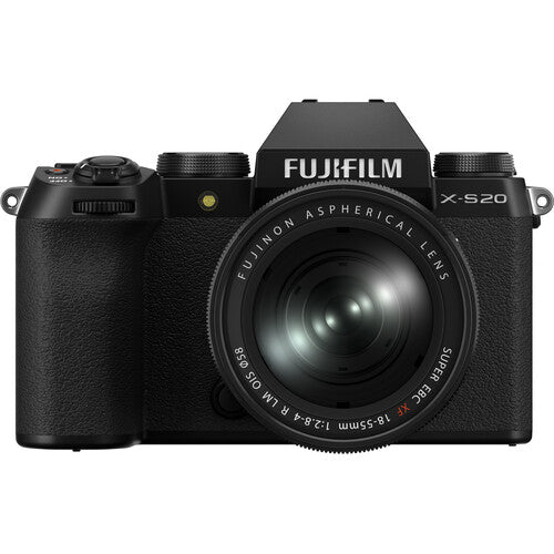 FUJIFILM X-S20 Mirrorless Camera with 18-55mm Lens (Black) Fujifilm Mirrorless