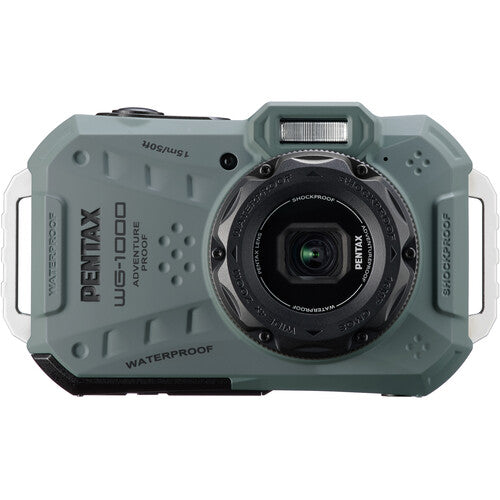 PENTAX WG-1000 Digital Camera (Olive)