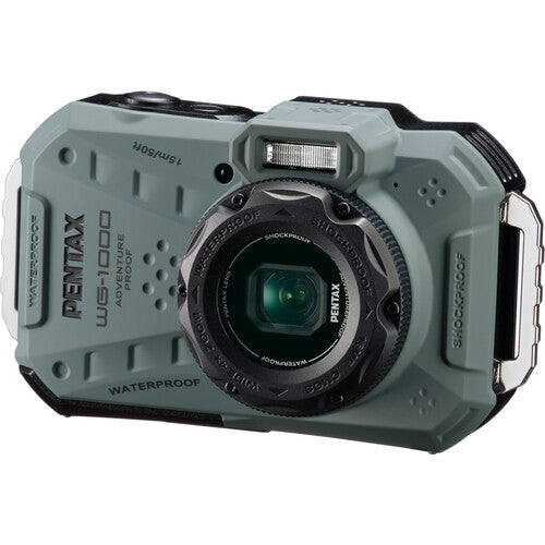 PENTAX WG-1000 Digital Camera (Olive)