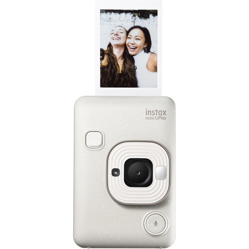 FUJIFILM INSTAX MINI Liplay Hybrid Instant Camera (Misty White)