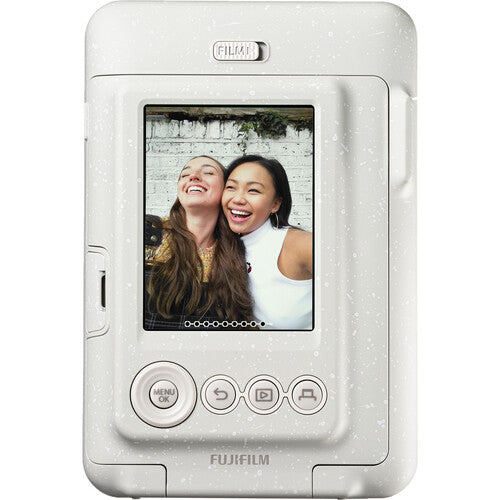 FUJIFILM INSTAX MINI Liplay Hybrid Instant Camera (Misty White)