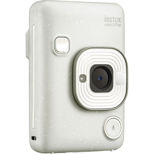 FUJIFILM INSTAX MINI Liplay Hybrid Instant Camera (Misty White)