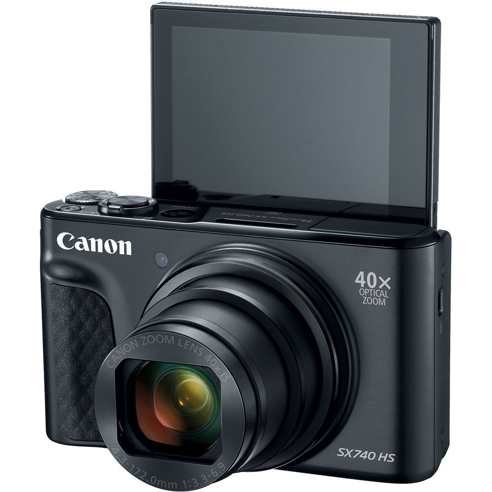 Canon PowerShot SX740 HS Lite Edition Digital Camera (Black)
