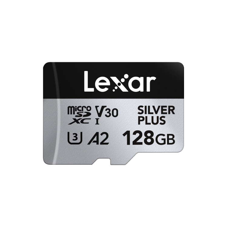 Lexar MicroSD Silver PLUS 128GB UHS I C10, U3