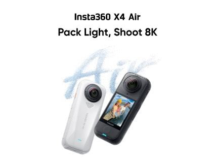 INSTA360 - X4 Air  8K - BLACK STARTER BUNDLE