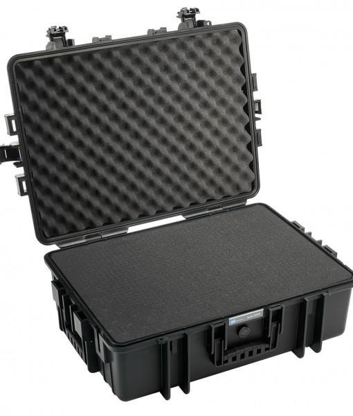 B&W International Type 6700 Hard Case Black with Dividers