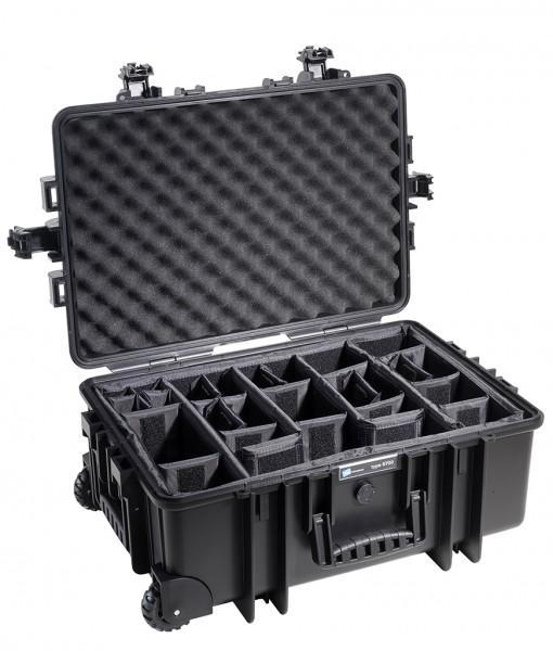 B&W International Type 6700 Hard Case Black with Foam