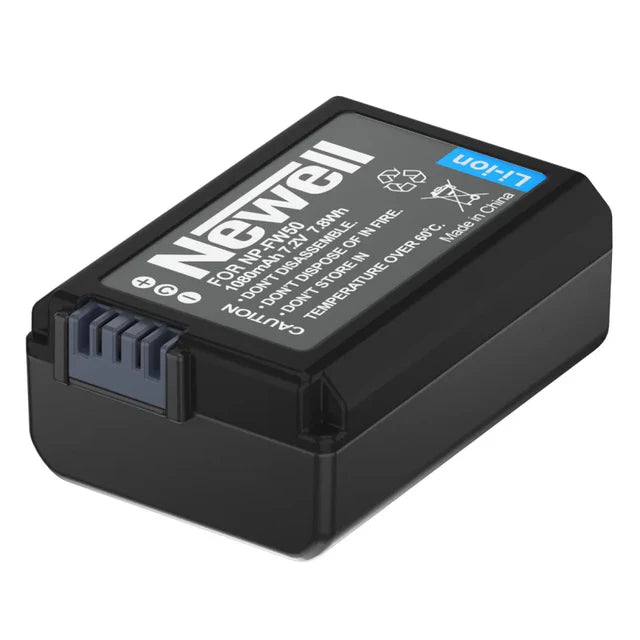 Newell NP-FW50 Li-Ion Camera Battery Pack for Sony Cameras