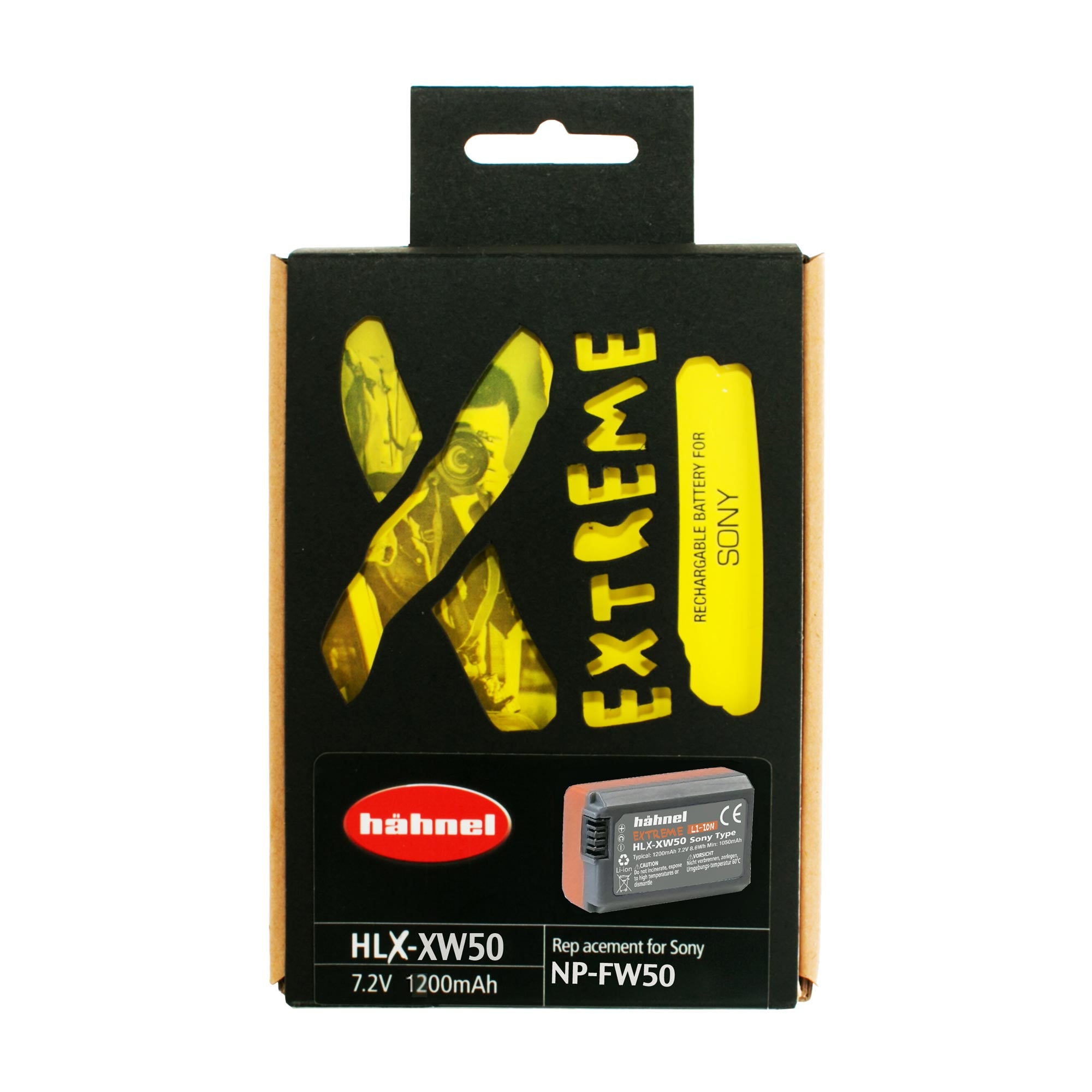 Hahnel HLX-XW50 Extreme Sony Battery 7.2V (NP-FW50)