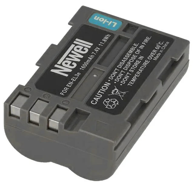 Newell EN-EL3e Li-Ion Camera Battery Pack for Nikon Cameras