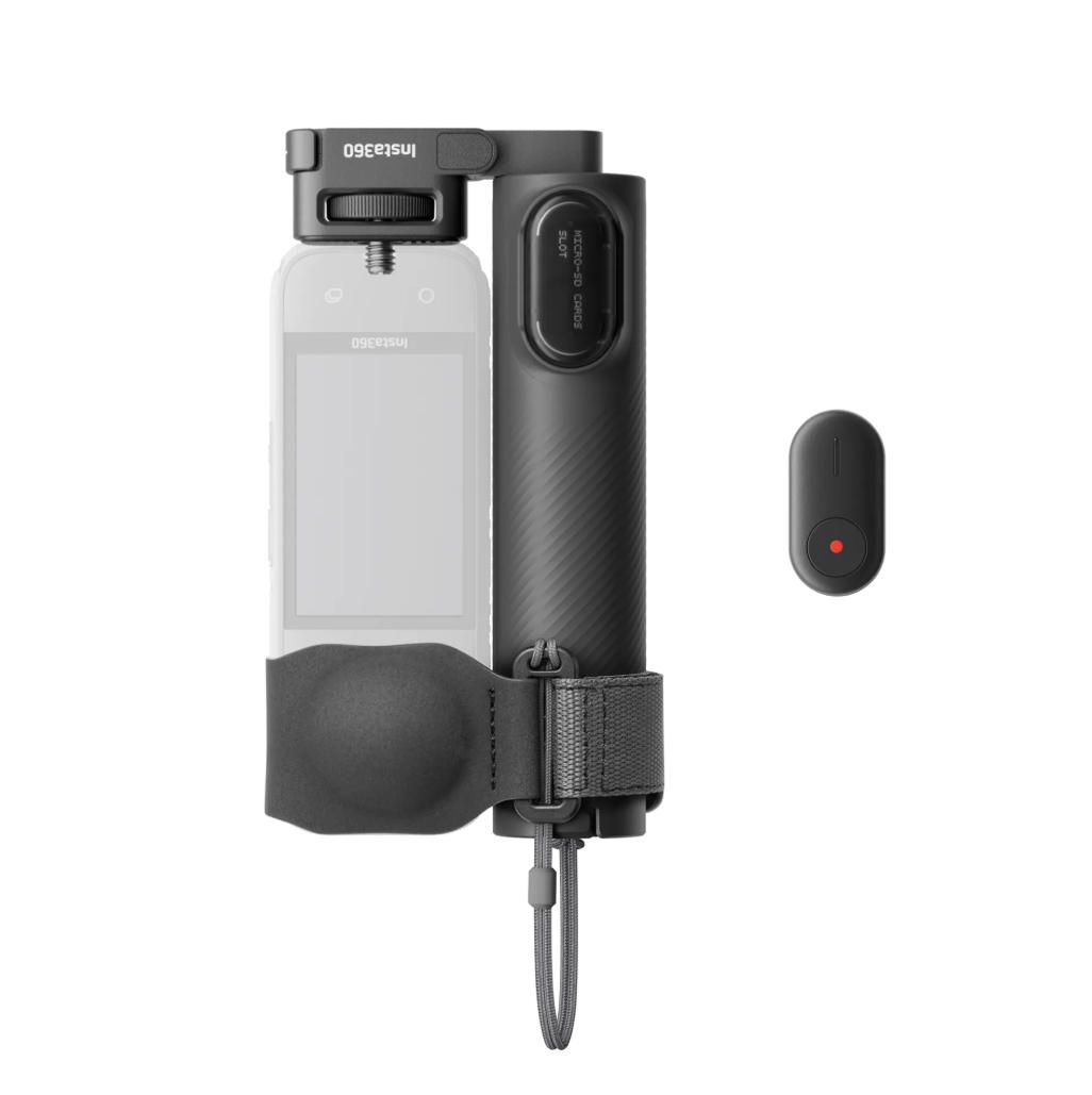 Insta360 Foldable 2-in-1 Selfie Stick Remote Kit 1/4 Mount