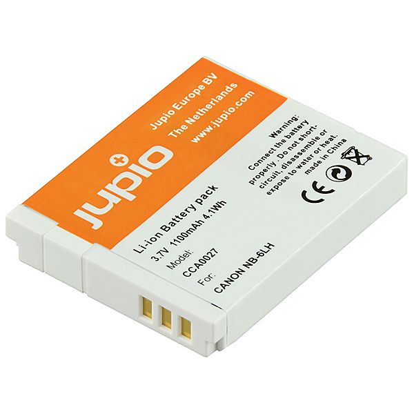 Jupio Battery for Canon NB-6LH 1100mAh