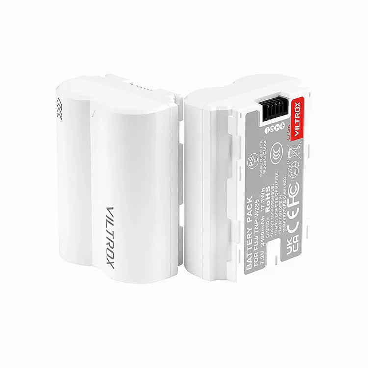Viltrox TNP-W235 17.3Wh 7.2V 2400mAh Lithium-Ion Camera Battery Compatible with Fujifilm Cameras