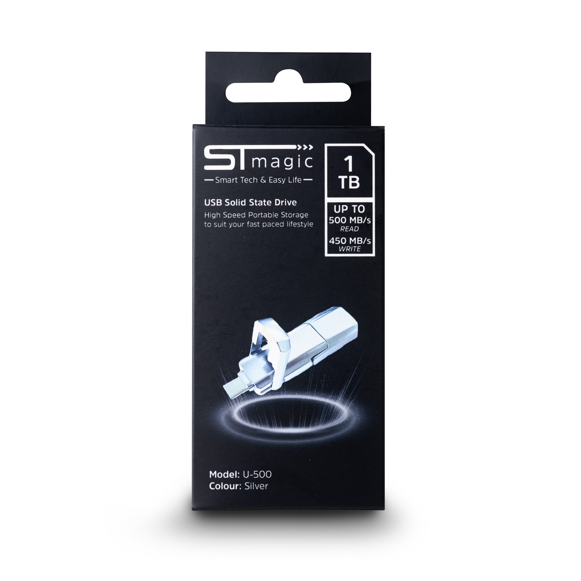 ST MAGIC USB SSD U500 1TB, up to 500/450MB/s READ, WRITE