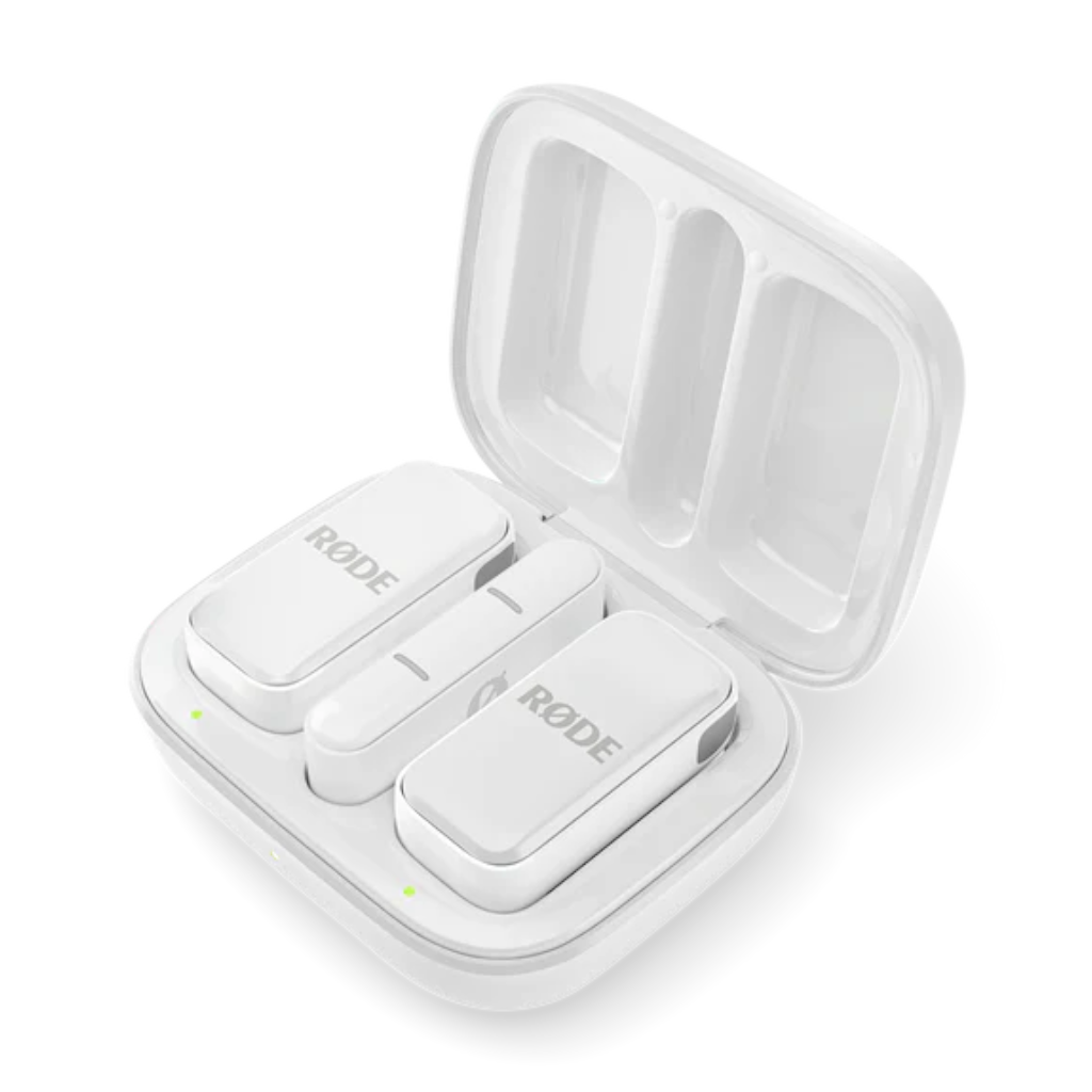 RODE Ultra Compact wireless Mic for USB C-White