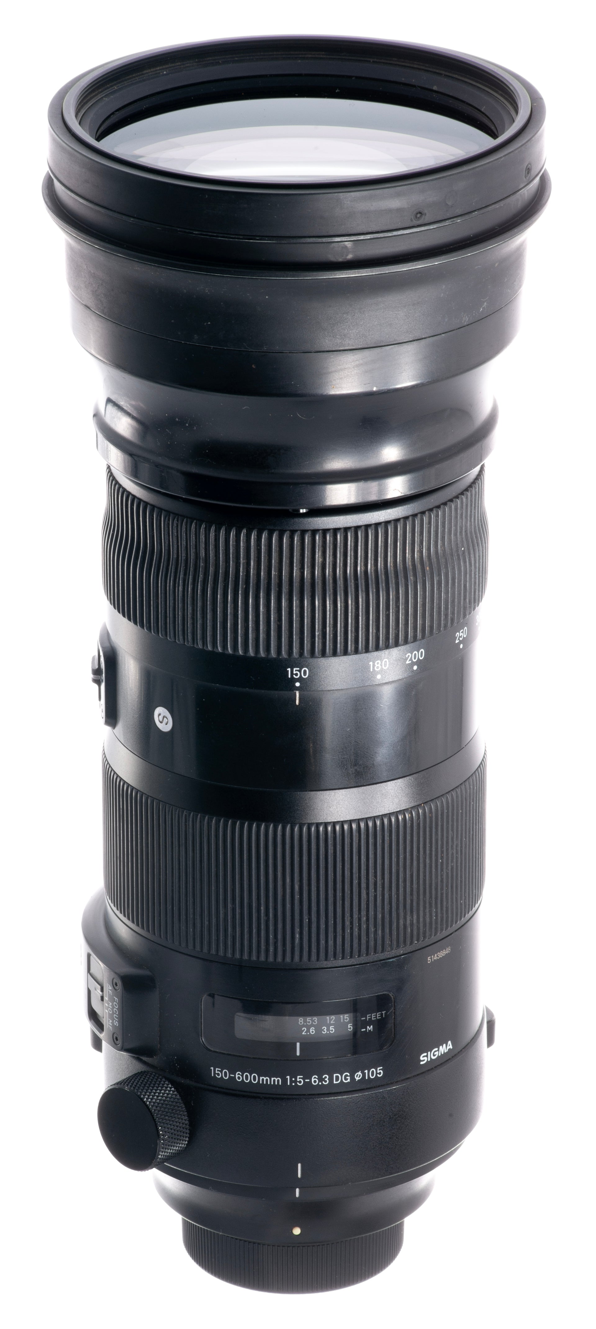 Used Sigma 150-600mm f/5-6.3 DG OS Sport for Nikon F [283006]