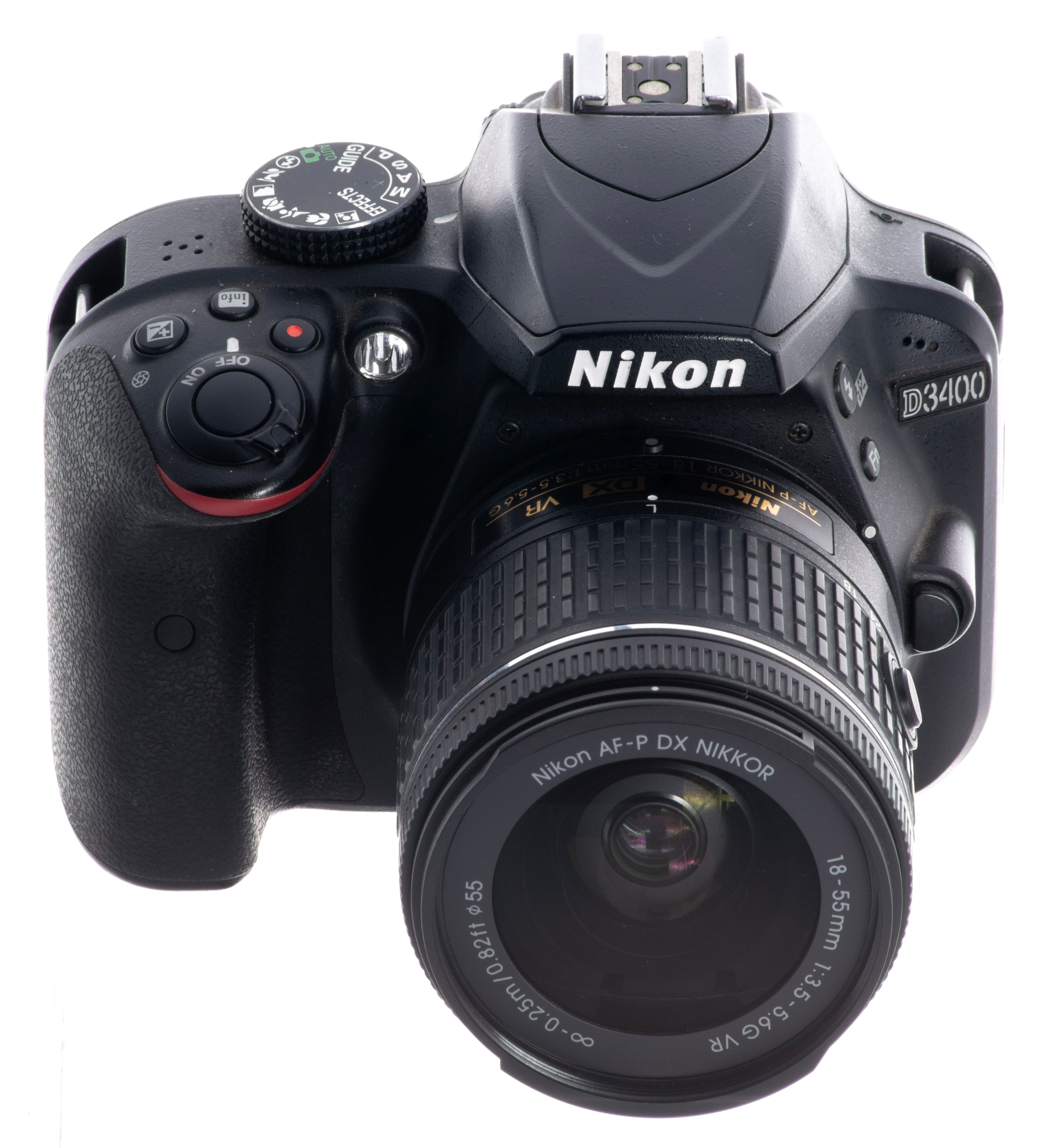 Used Nikon D3400 with AF-P 18-55mm f/3.5-5.6 G DX VR (4450 Actuations) [283011]