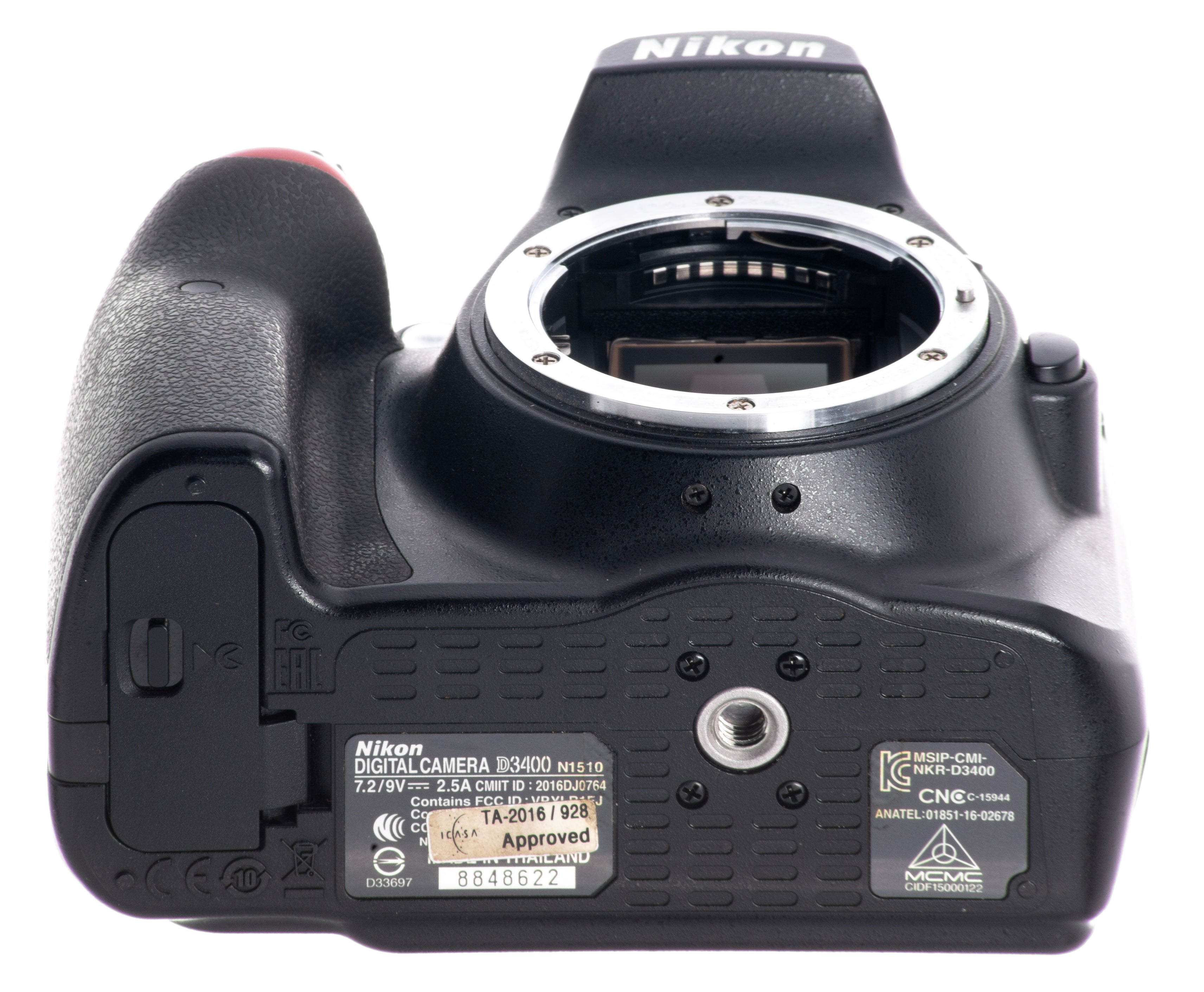 Used Nikon D3400 with AF-P 18-55mm f/3.5-5.6 G DX VR (4450 Actuations) [283011]