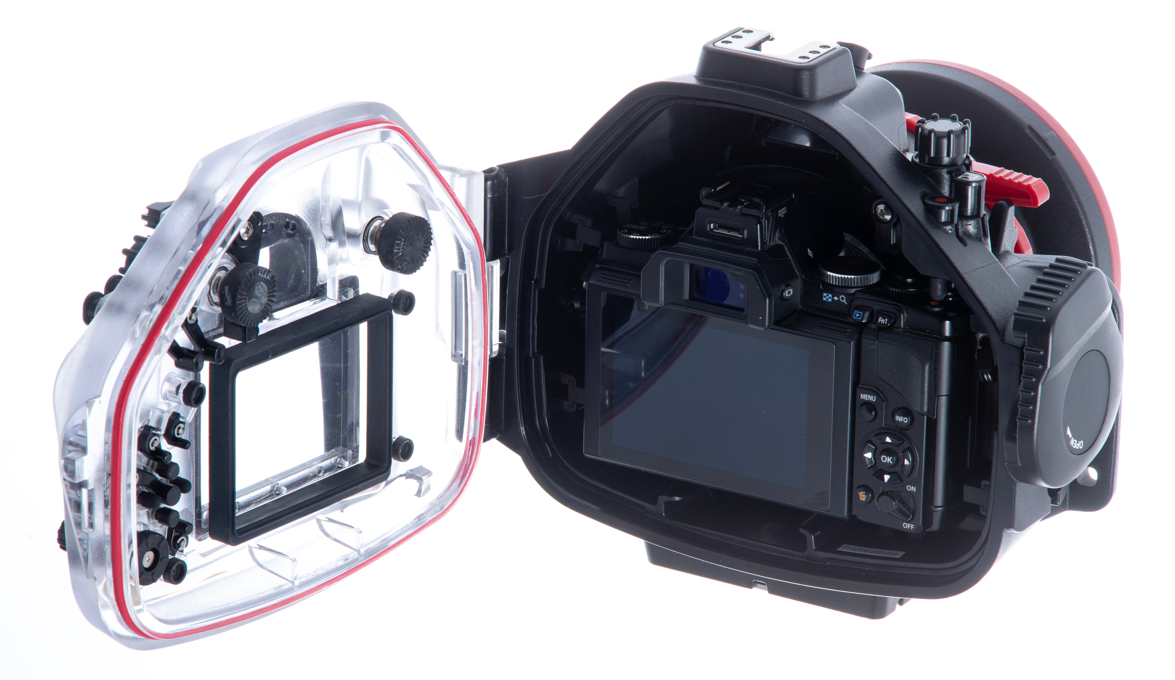 Used Olympus OM-D E-M5 with Lens and Dive Housing [S15102501]