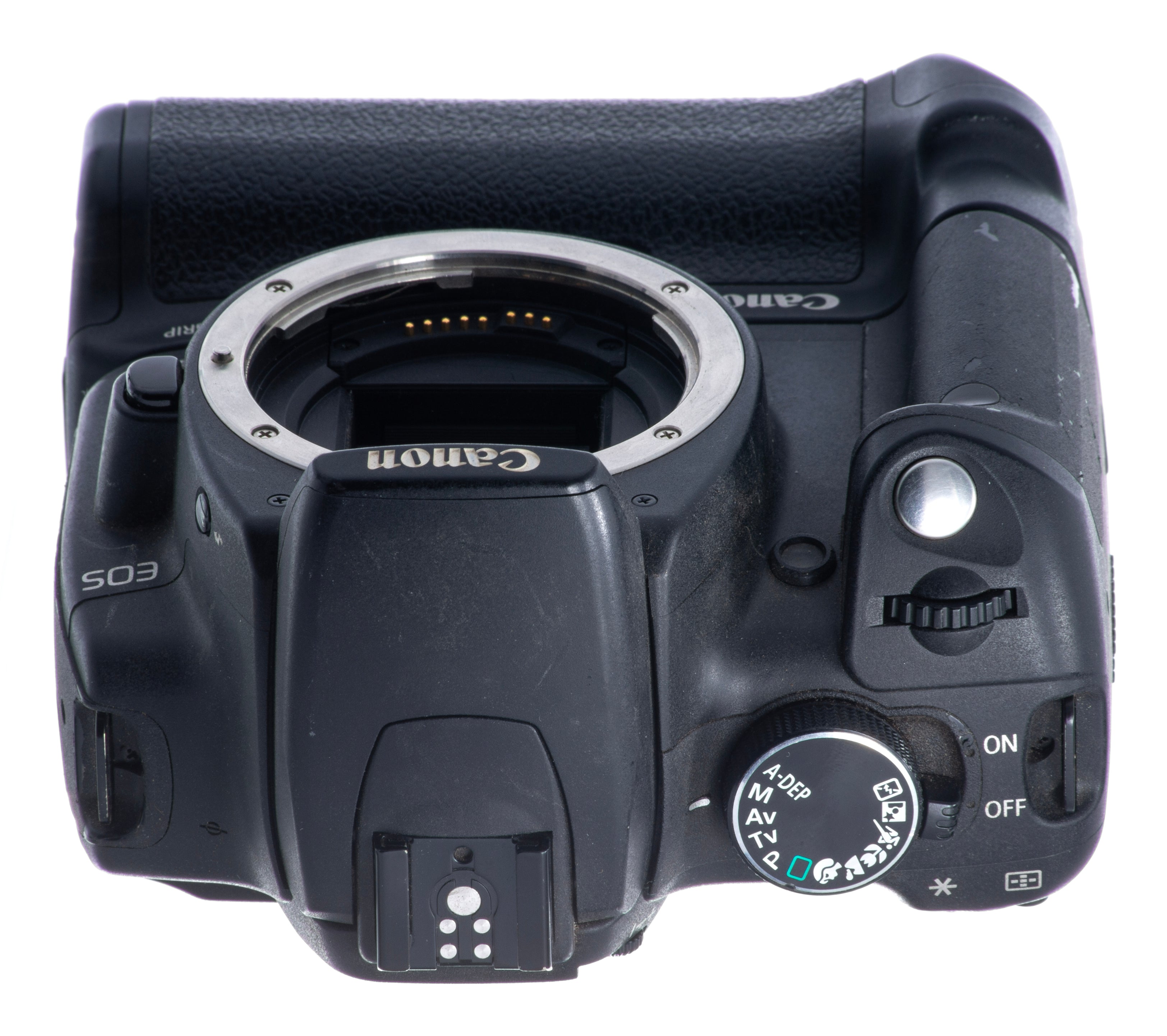 Used Canon EOS Rebel XT (350D) with BG-E3 Battery Grip [S23102502]